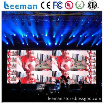 p6 digital indoor advertising display led billboar led module 12v led display screen stage background led video wall